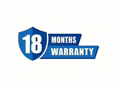 18 Months Replacement Warranty (RO Excluded)